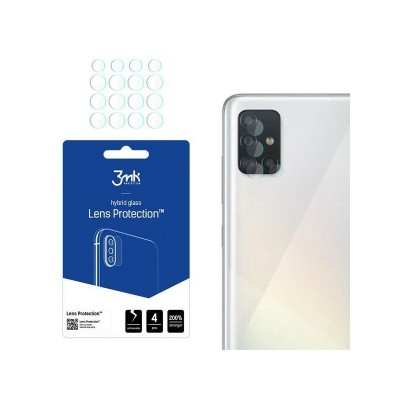Folie Sticla Nano Glass 3mk Pentru Camera Compatibila Cu Samsung Galaxy A52 / A52 5g, Transparenta, 4 Buc In Pachet