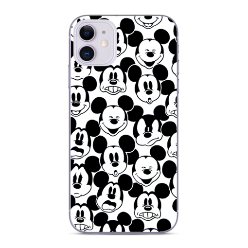 sand Antagonist Diversity Husa iPhone 11 Silicon Premium MICKEY MOUSE MADNESS - starcase.ro