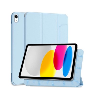 Husa Smartcase Magnetic, Compatibila Cu IPad 10 2022, 10.9 Inch, Albastru